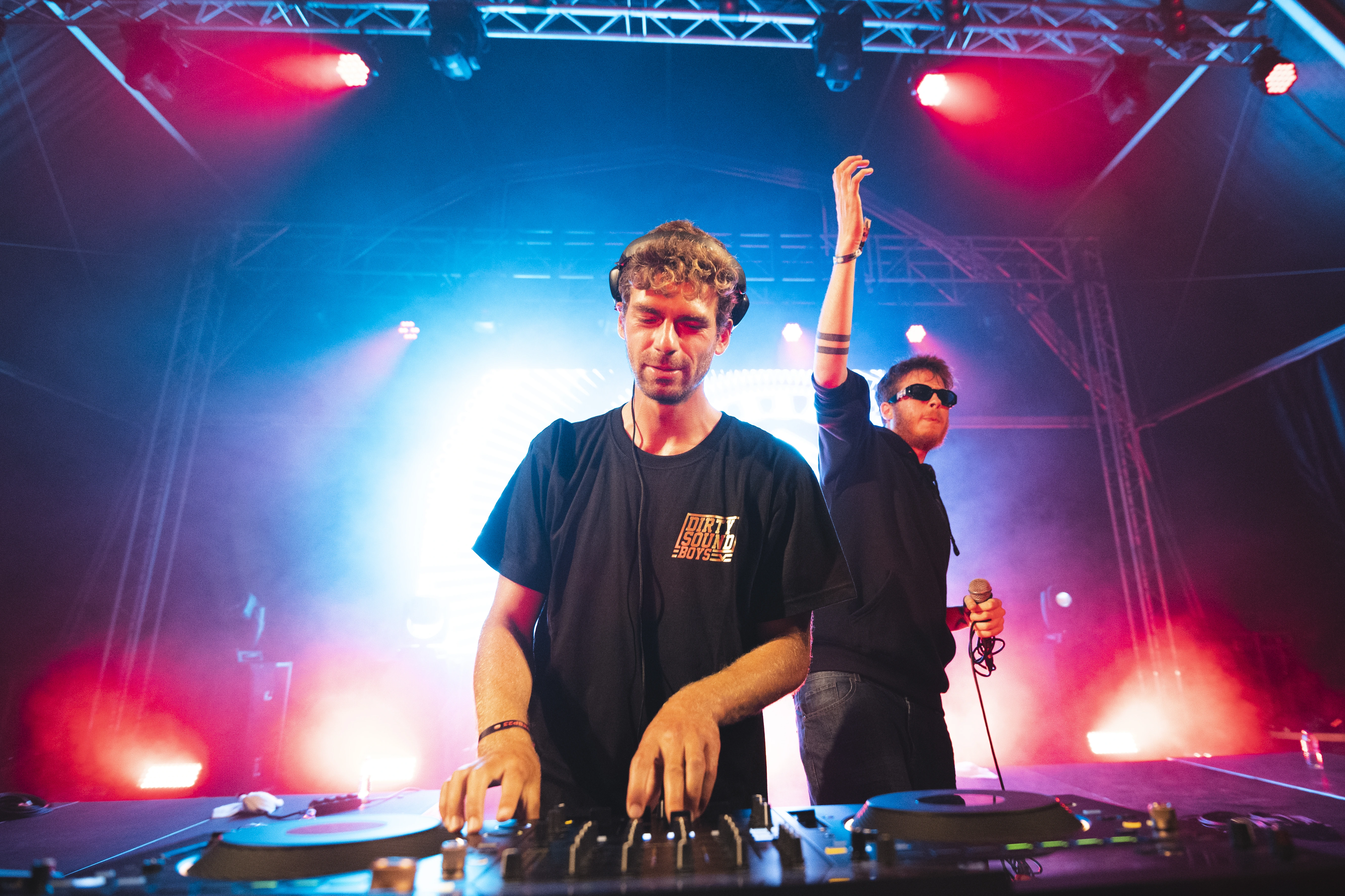 Foto de imprensa dos Dirty Sound Boys